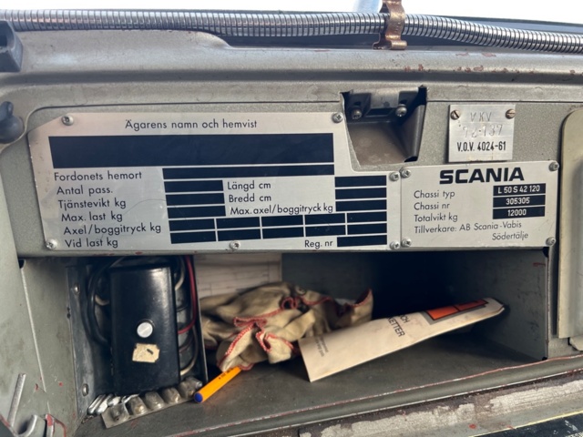 974316-44 Fire truck Scania L50 42120 -1971