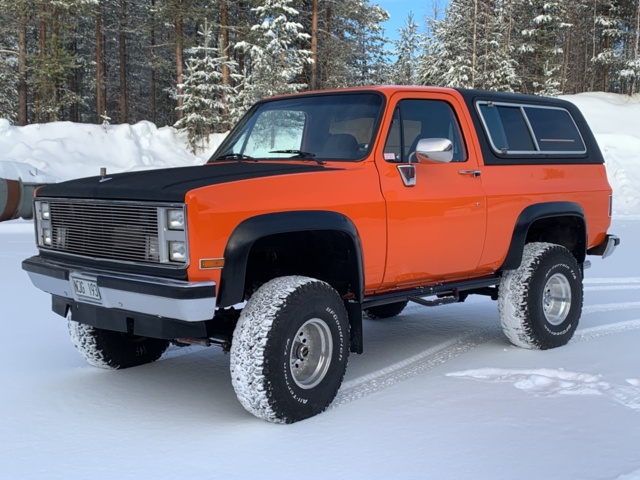 941040-1 Chevrolet K10 Blazer Silverado 5.7L V8 4WD -1988