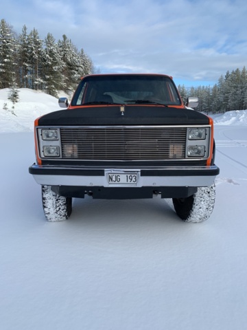941040-2 Chevrolet K10 Blazer Silverado 5.7L V8 4WD -1988