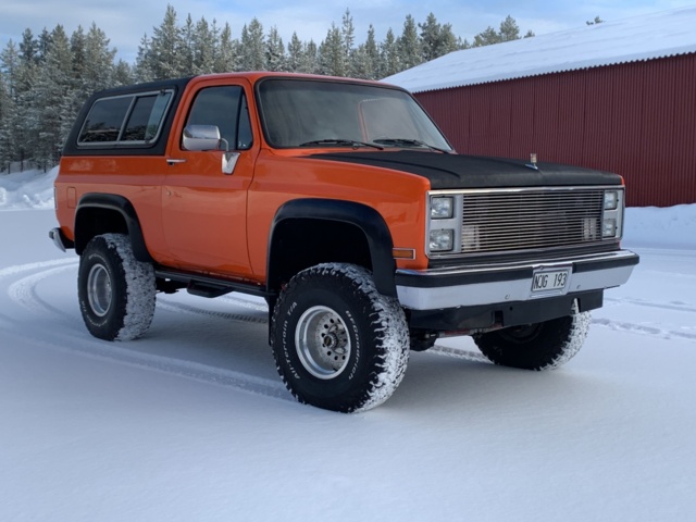941040-3 Chevrolet K10 Blazer Silverado 5.7L V8 4WD -1988