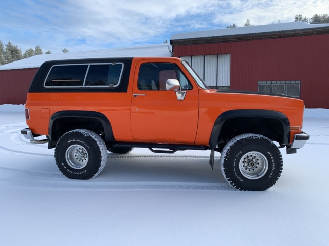 941040-4 Chevrolet K10 Blazer Silverado 5.7L V8 4WD -1988