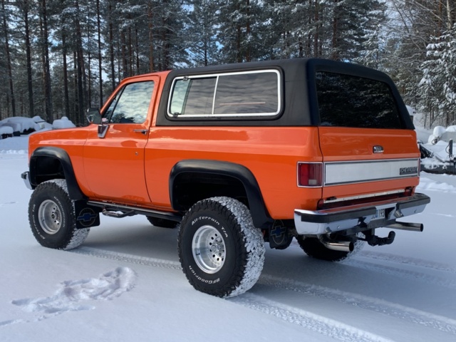 941040-7 Chevrolet K10 Blazer Silverado 5.7L V8 4WD -1988