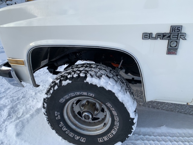 941041-15 Chevrolet K10 Blazer Silverado 6.2L V8 Diesel 4WD -1985