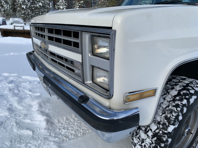 941041-18 Chevrolet K10 Blazer Silverado 6.2L V8 Diesel 4WD -1985