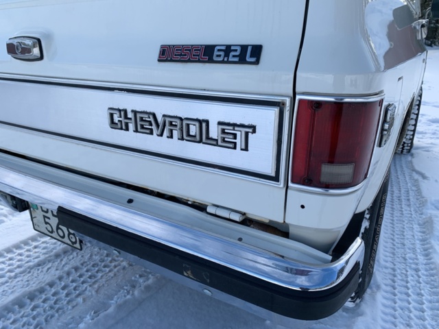 941041-29 Chevrolet K10 Blazer Silverado 6.2L V8 Diesel 4WD -1985