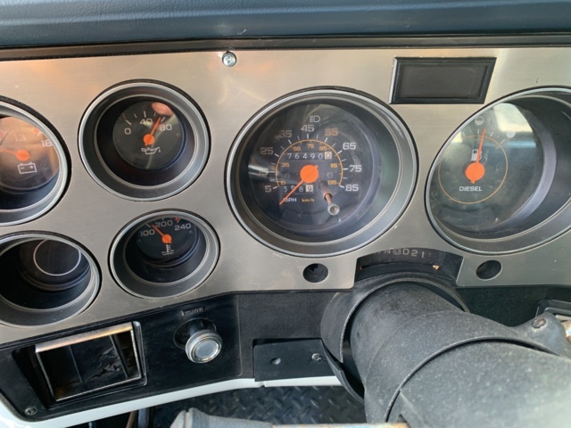 941041-36 Chevrolet K10 Blazer Silverado 6.2L V8 Diesel 4WD -1985