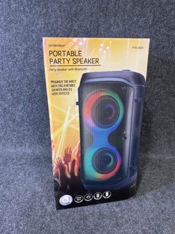 993768-3 Bluetooth-högtalare Andersson PYB-3100