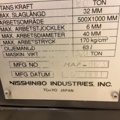961852-15 CNC Press nibbler NISSHINBO