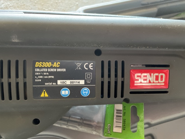 985565-6 Automatic screwdriver Senco Duraspin DS300-AC