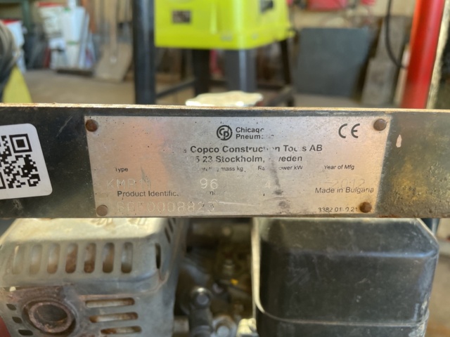 985630-3 Vibra Atlas Copco KMR11