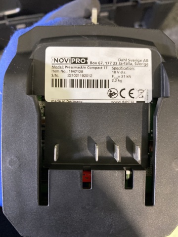 993978-6 Press machine Novipro Compact TT