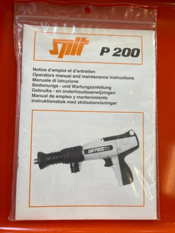 907707-4 Spit P200 - Bolt gun