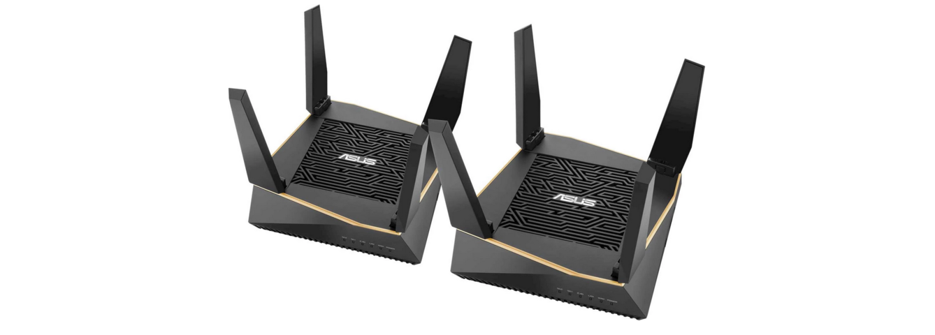 993852-2 Wi-Fi System ASUS RT-AX92U 2-pack AiMesh AX6100 WiFi 6 Router 2-pack