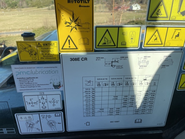 985677-64 Excavator CAT 308E CR -2012