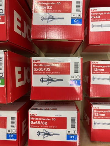 994018-12 Assortment of Concrete Screw & Metal Expander