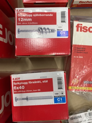 994018-16 Assortment of Concrete Screw & Metal Expander