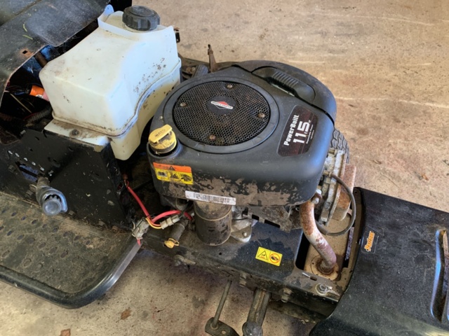 994024-6 Partner lawnmower tractor rep. object