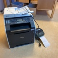 980339-1 Copier Brother MFC-9480CDN and printer Zebra