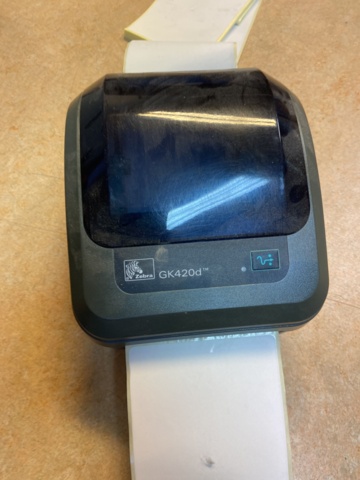 980339-4 Copier Brother MFC-9480CDN and printer Zebra