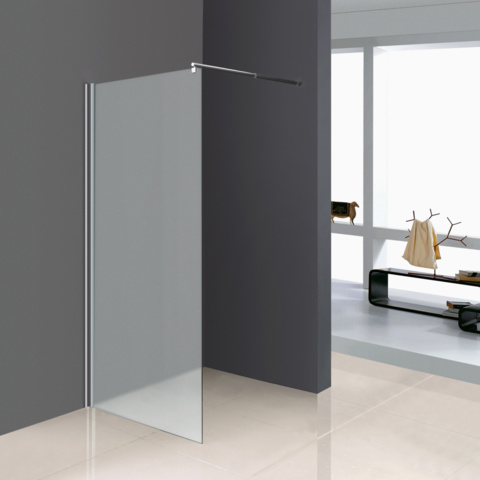 994545-1 Grillby frost 80 cm Shower wall - Sw1590