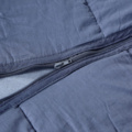 994737-5 Cool Divider Weighted Blanket 12 kg Gray Bambusatin