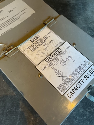 923202-5 "Fryer Oil Disposal Unit", Frymaster, PSDUS0