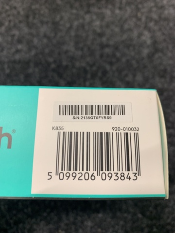 994926-3 Gaming keyboard Logitech K835 TKL (black)