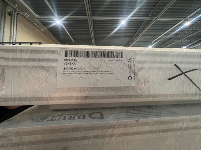 995041-2 5st PVC fönster 980x1180, fast