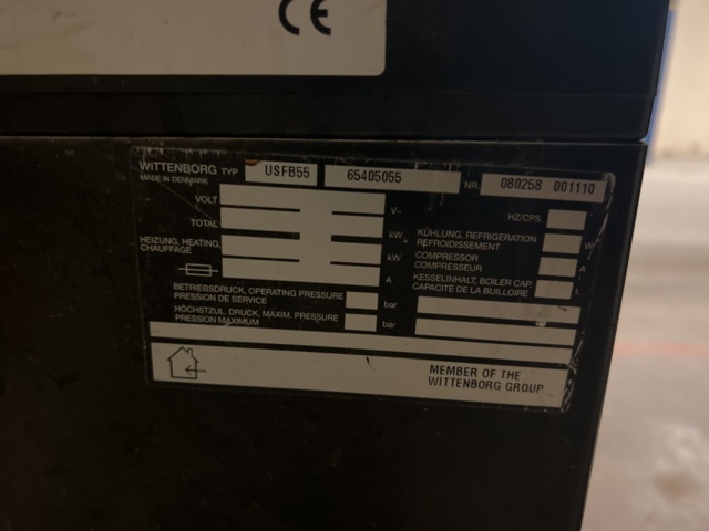 985207-5 Coffee machine Wittenborg