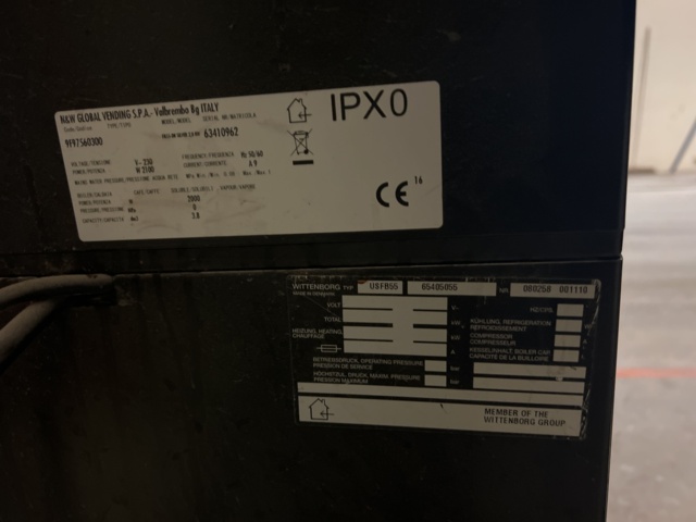 985207-6 Coffee machine Wittenborg