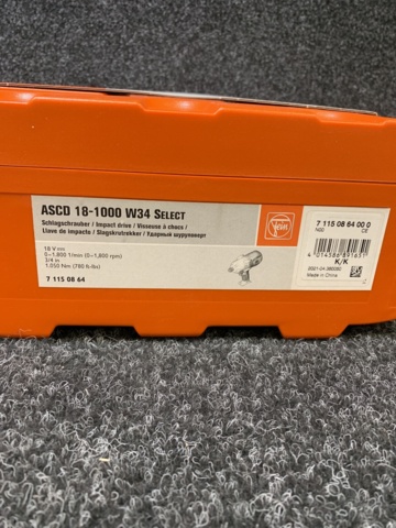 995098-4 Nut driver Fein ASCD 18-1000 W34 Select