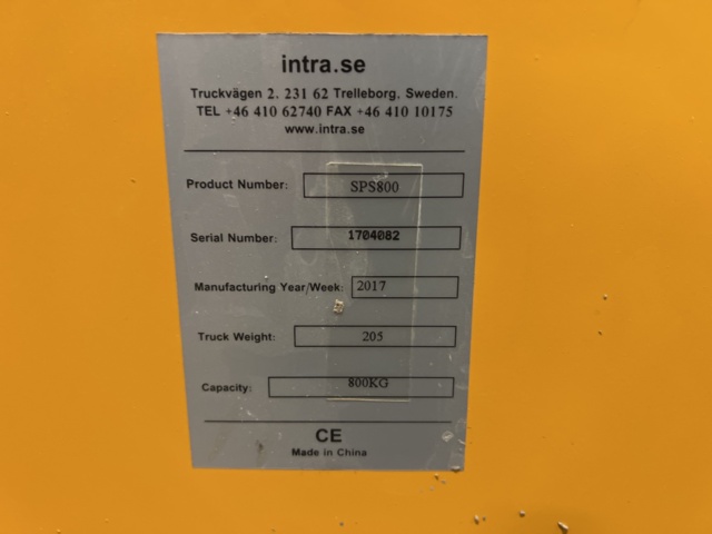 985190-5 Raised and lowered material trolley