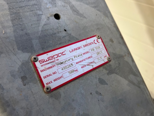 788691-4 Soil vibrator Swepac FB510