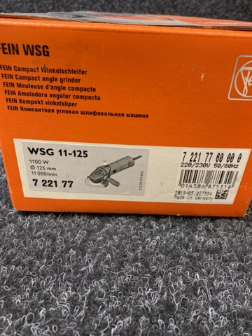 995119-4 Angle grinder Fein WSG 11-125