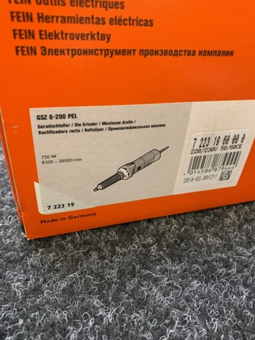 995270-4 Grinding machine Fein GSZ 8-280 PEL