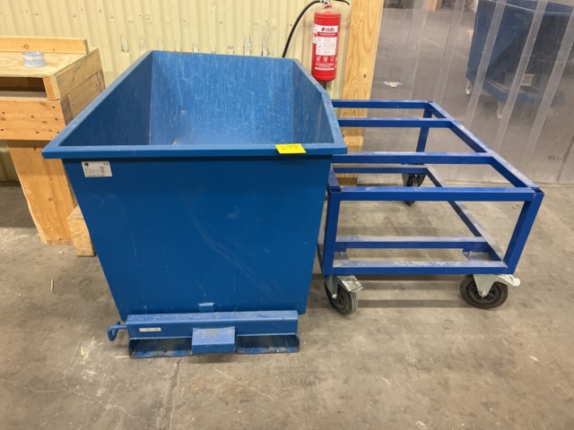 985298-1 Tipper container AJ 600L and trailer