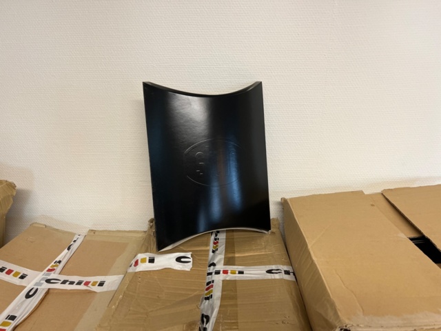 953418-5 Parti Presentkartong planoval svart m.m (ca4750st)