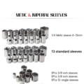 995516-3 Socket wrench set 40 parts