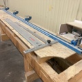 985299-4 Saw bench, cutting rail, work stands and building center