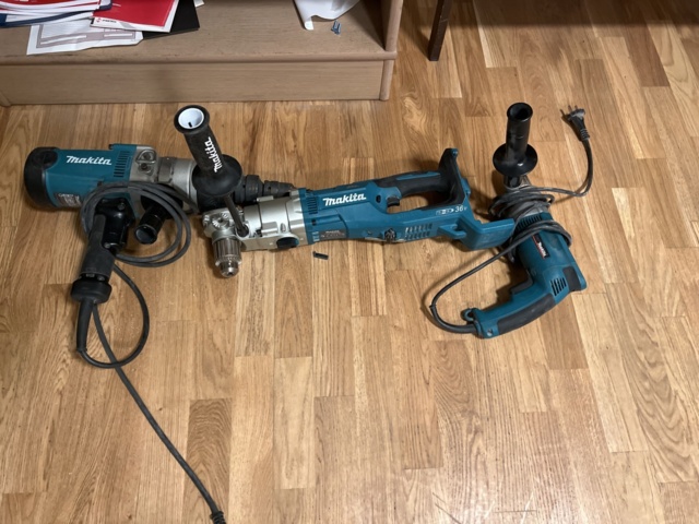 985335-1 Angle cutter, nut driver and drill Makita