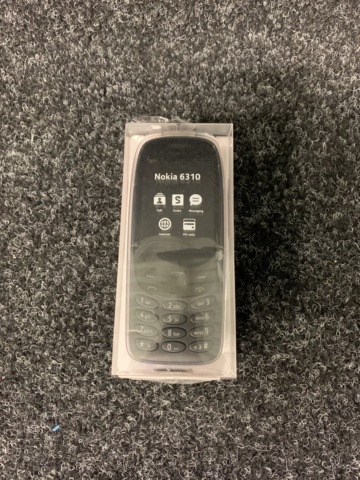 994652-3 Mobiltelefon Nokia 6310 DS Black