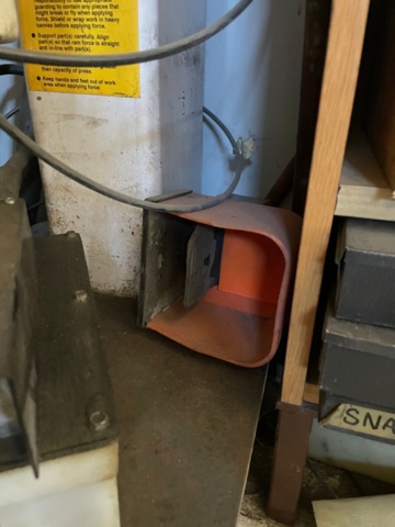 991232-5 Hydraulic Press SPX Power Team, capacity 25 tons