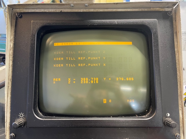 991235-26 Mill Tos FGS 40 NC BT50 1800rpm - 1985