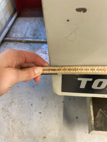 991235-28 Mill Tos FGS 40 NC BT50 1800rpm - 1985