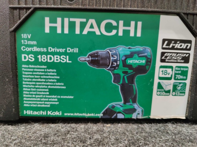 995777-3 Drill driver Hitachi DS18DBSL