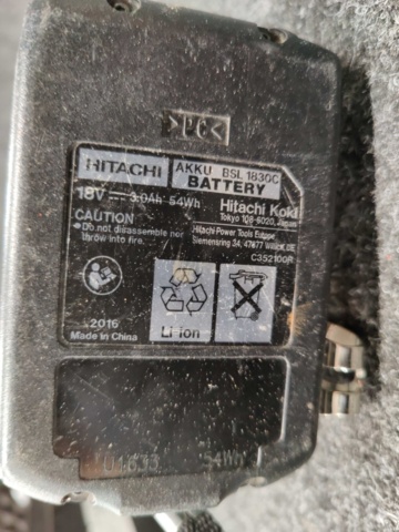 995777-10 Drill driver Hitachi DS18DBSL