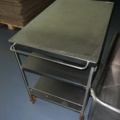 980899-2 Stainless steel trolley and tub