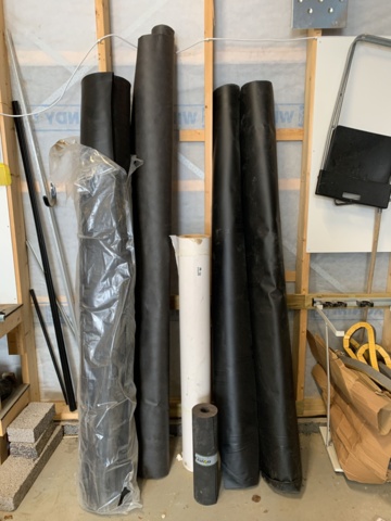 941050-1 Cloth for moisture and radon barrier