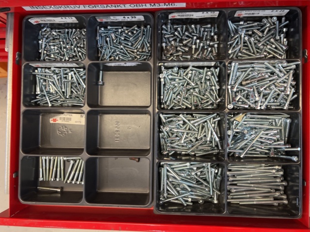 962700-30 Screw assortment from Würth (Not shelves)