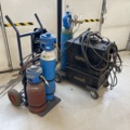 962713-1 TIG welding Esseti 250 and gas welding trolley
